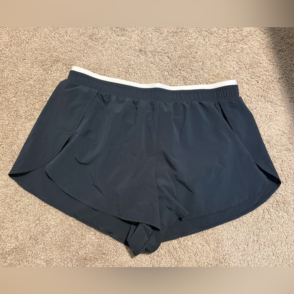 Women's 3" High-Rise Laser
Cut Shorts - All In Motion™ Navy Blue XL